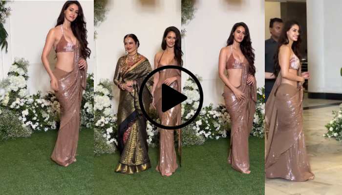 Disha Patani & Rekha Illuminate Manish Malhotra's Star-Studded House Party