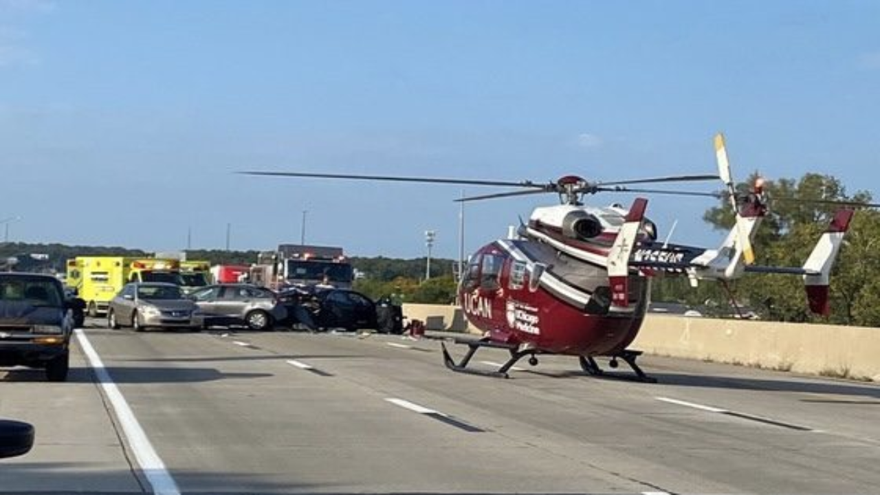 Lake County, IN Crash Update: Roadside Worker Airlifted After Serious I-65 Accident