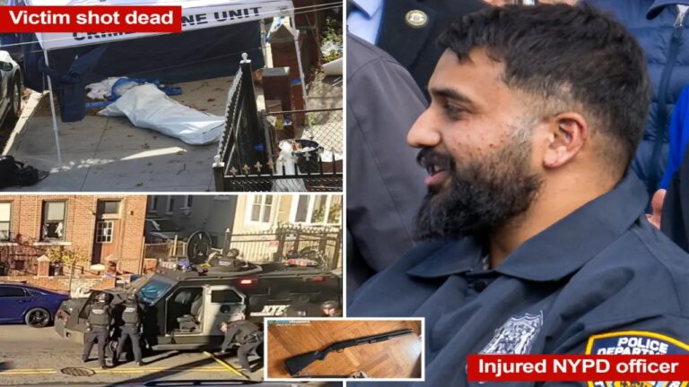 NYPD Officer Shot in the Face Still Manages to Take Down Shotgun-Wielding Suspect in Brooklyn Shootout