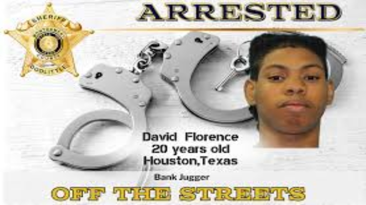 Montgomery County, TX: Alleged Bank Jugger Arrested After Dramatic Foot Chase