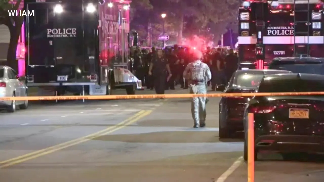 Rochester Shooting Leaves Three Police Officers Injured, Suspect Dead in Violent Confrontation