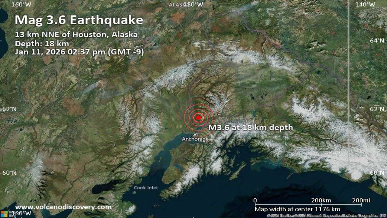 Karluk, Alaska – Earthquake Alert: Magnitude 3.0 Quake Recorded Near Kodiak National Wildlife Refuge