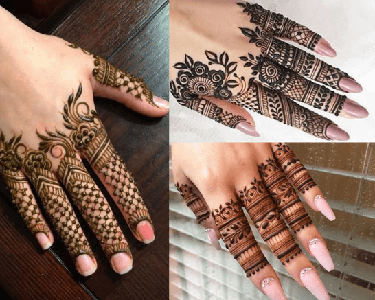 Finger Tip Mehndi