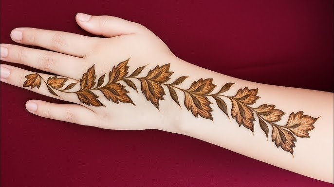 Leafy Vine Mehndi