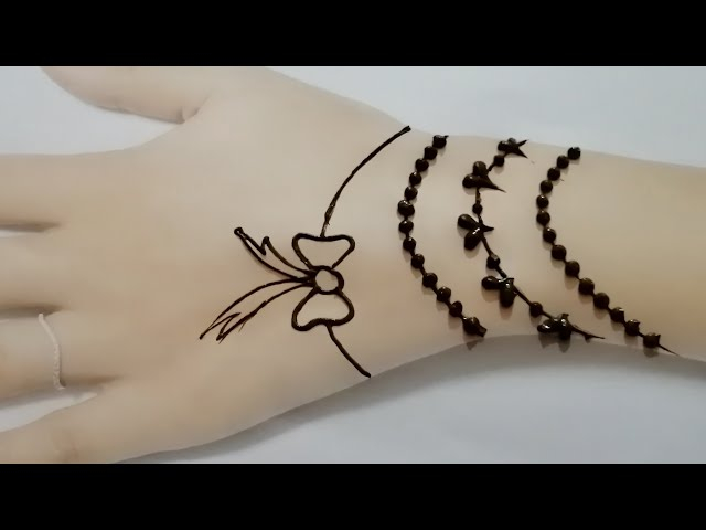 Wrist Bracelet Mehndi