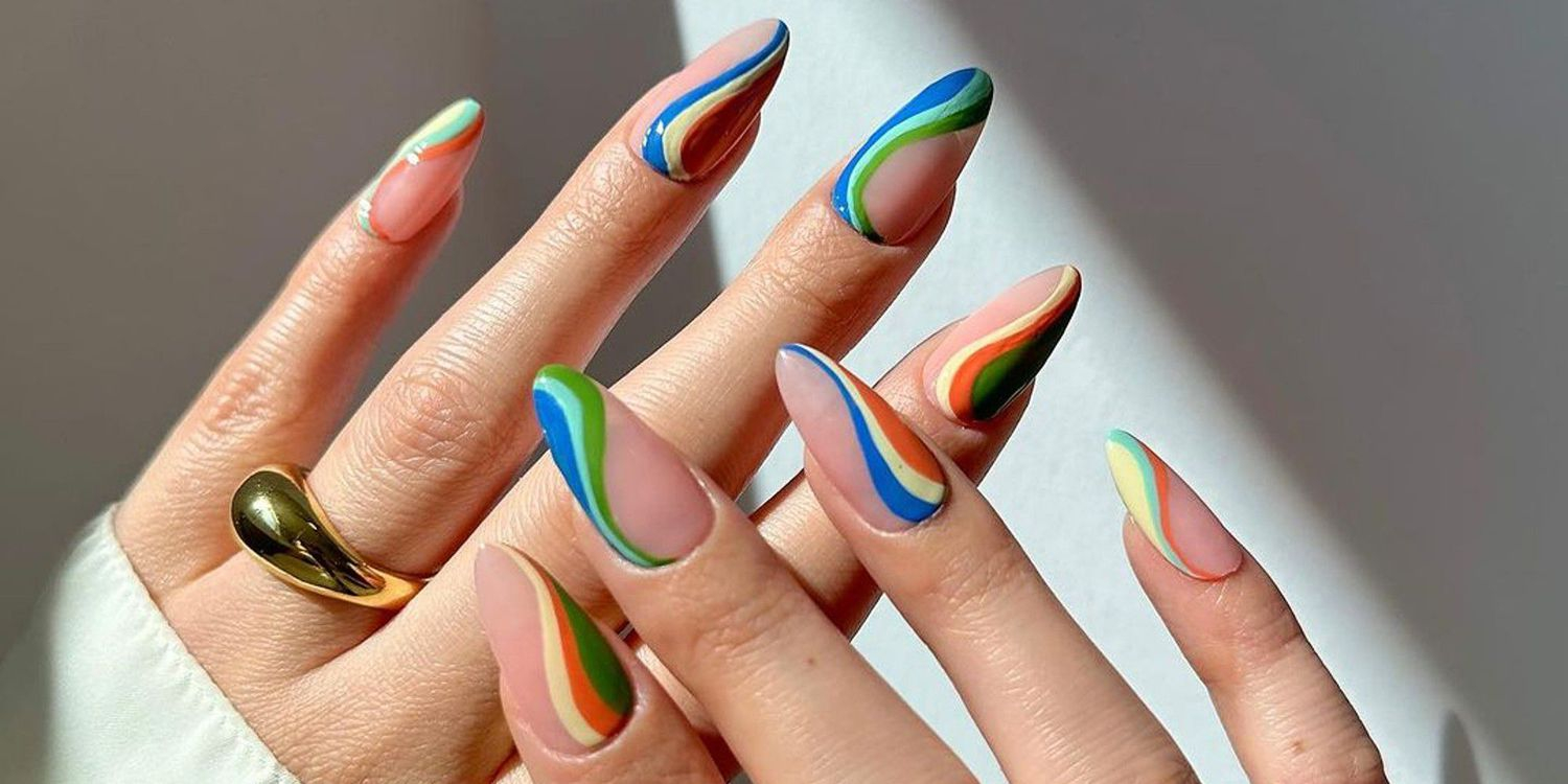 Neon Swirl Designs